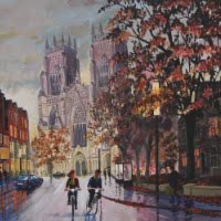 York Minster, Autumn Evening